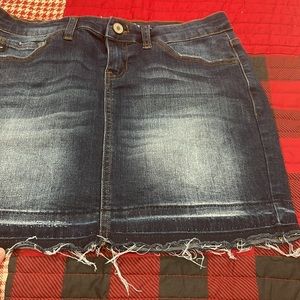 🌟FINAL PRICE🌟KANCAN MINI JEAN SKIRT